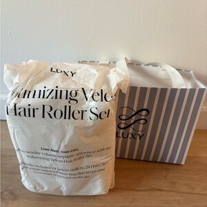 Luxy Volumizing Velcro Hair Roller Set (sealed and brand new)